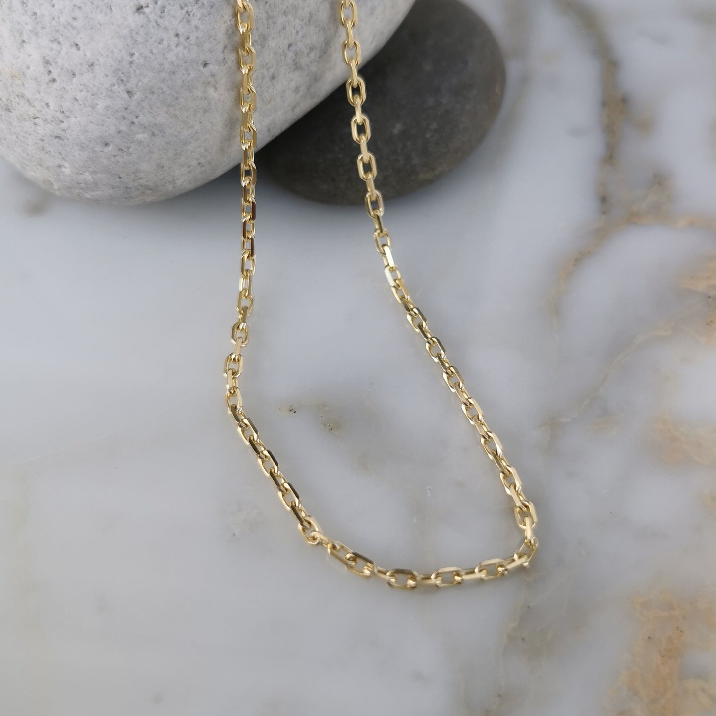 9ct Gold Diamond Cut Bracelet