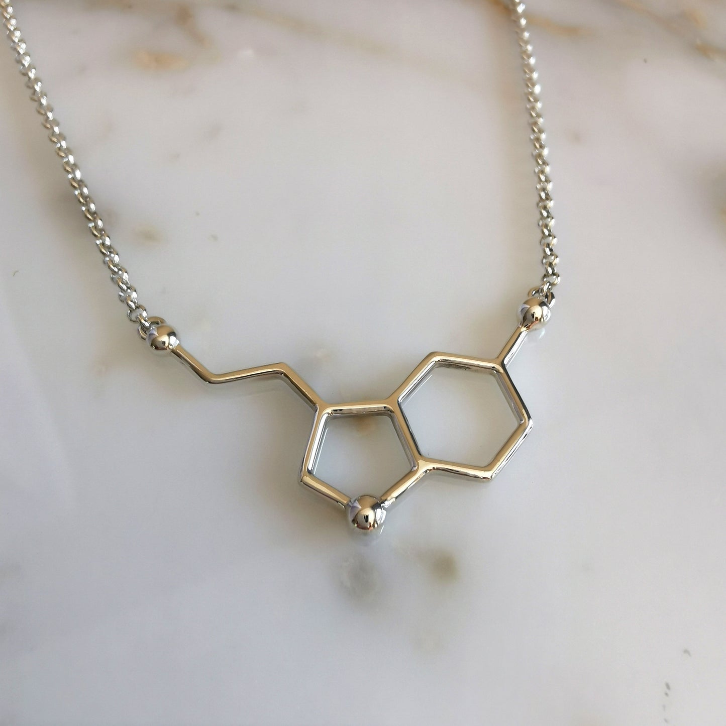 Sterling Silver Serotonin Necklace