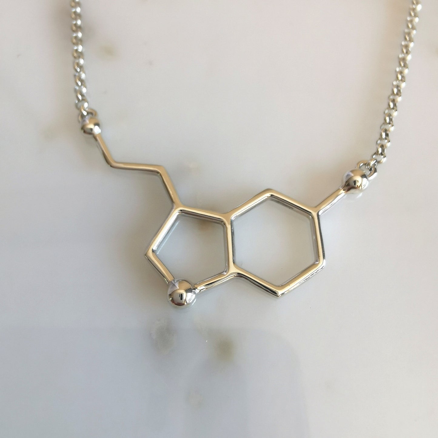 Sterling Silver Serotonin Necklace