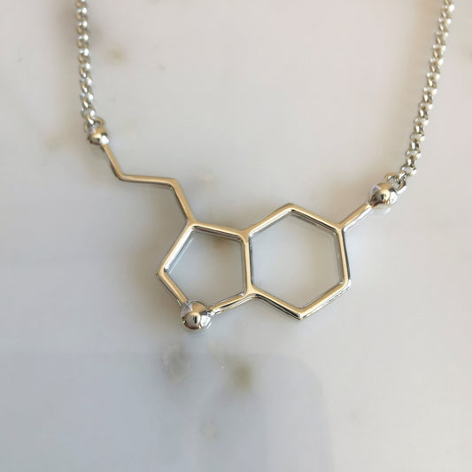 Sterling Silver Serotonin Necklace