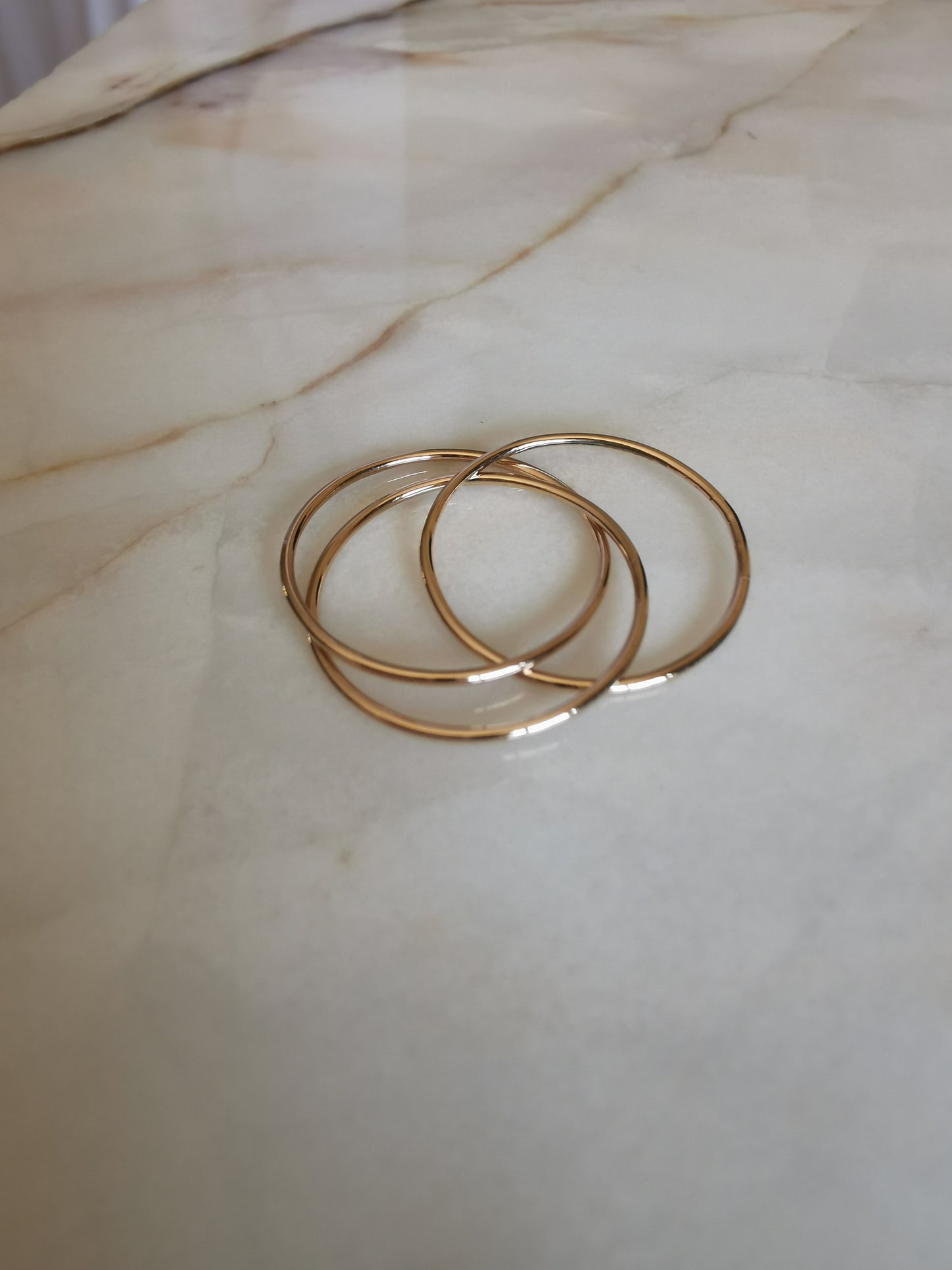 Dainty Gold Interlinked Ring