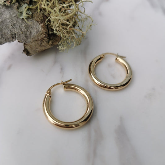 9ct Gold Hoops
