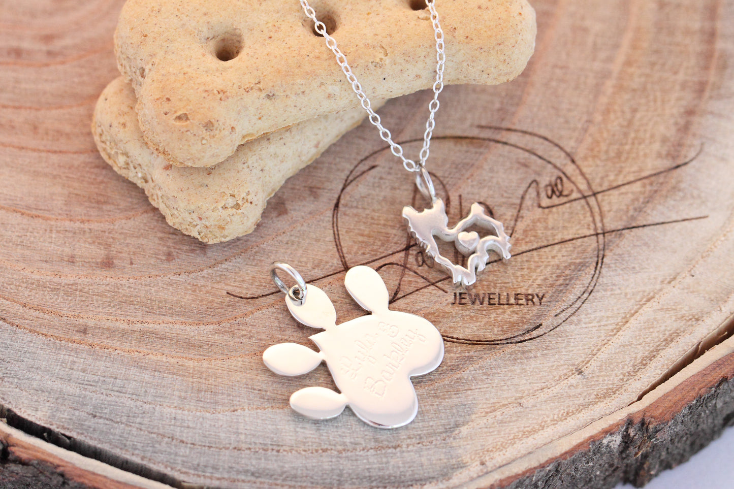 Prancing Yorkie Necklace