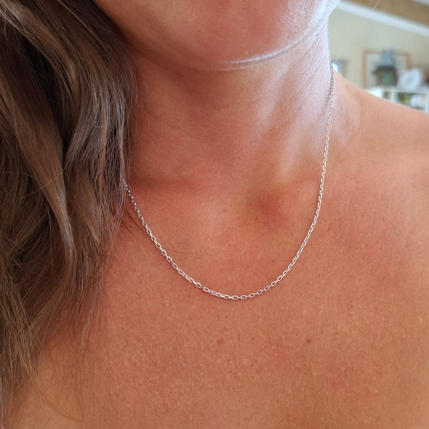 9ct Gold Diamond Cut Chain