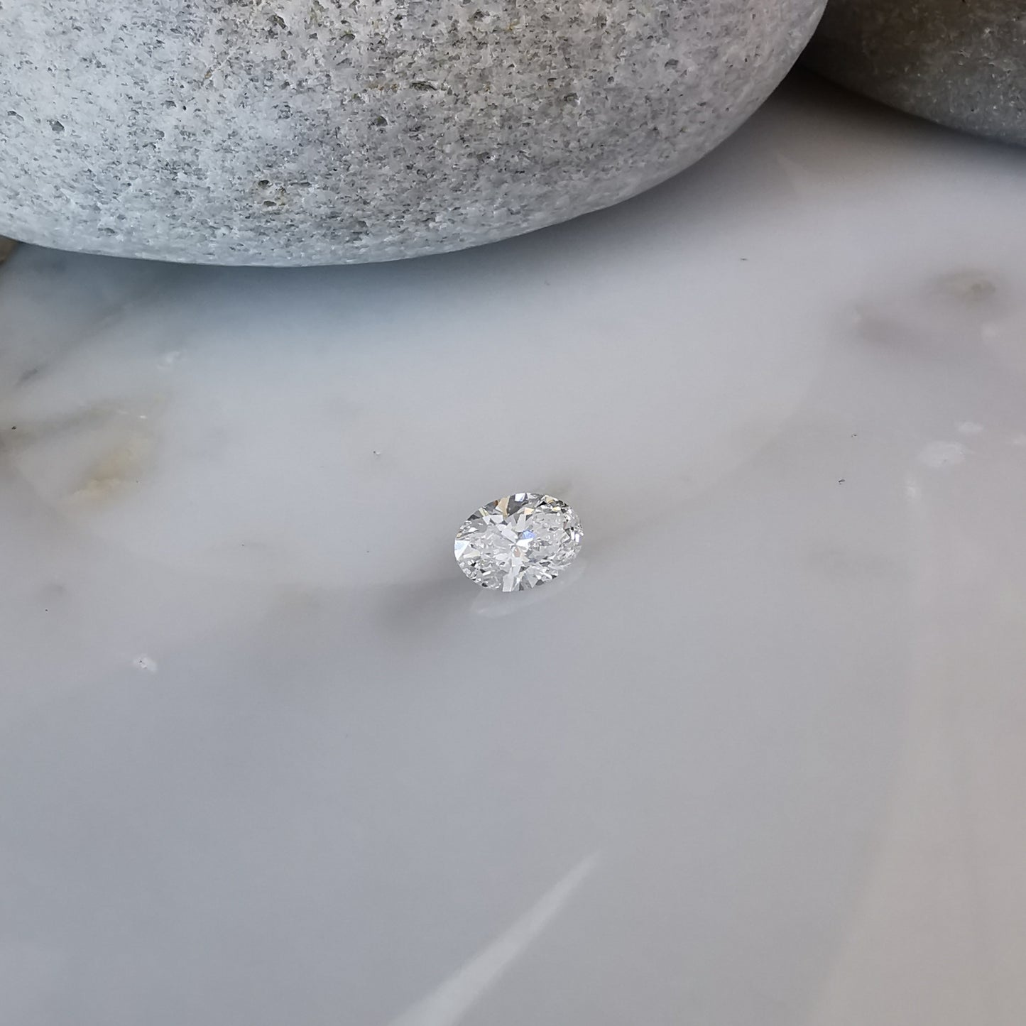 0.50CT OVAL CUT EVERYDAY DIAMOND - SOUTH AFRICA - IGI CERTIFIED