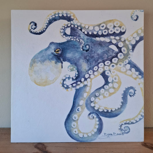 FEELING - Original Octopus Watercolour Artwork