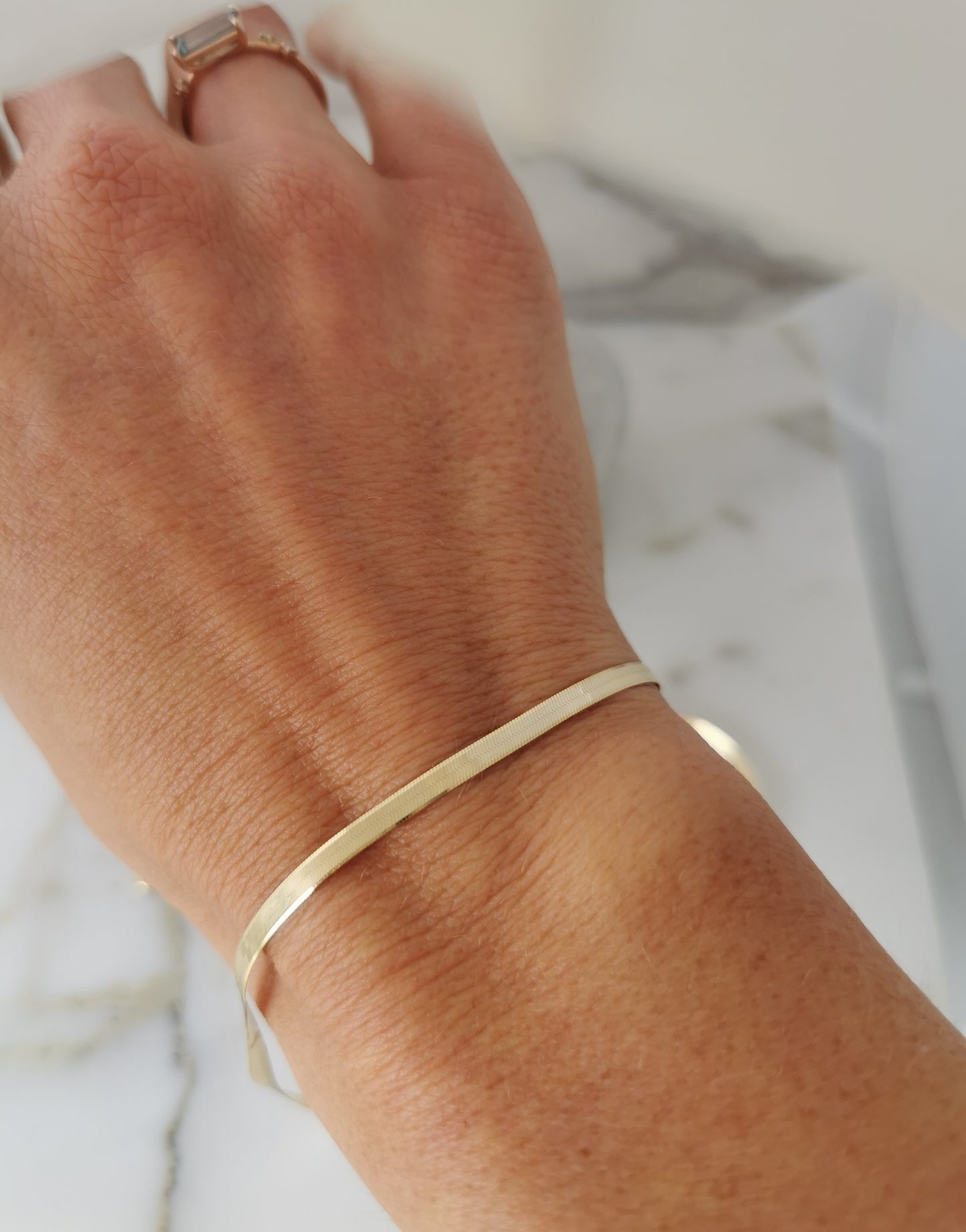 9ct Yellow Gold Collar Bracelet