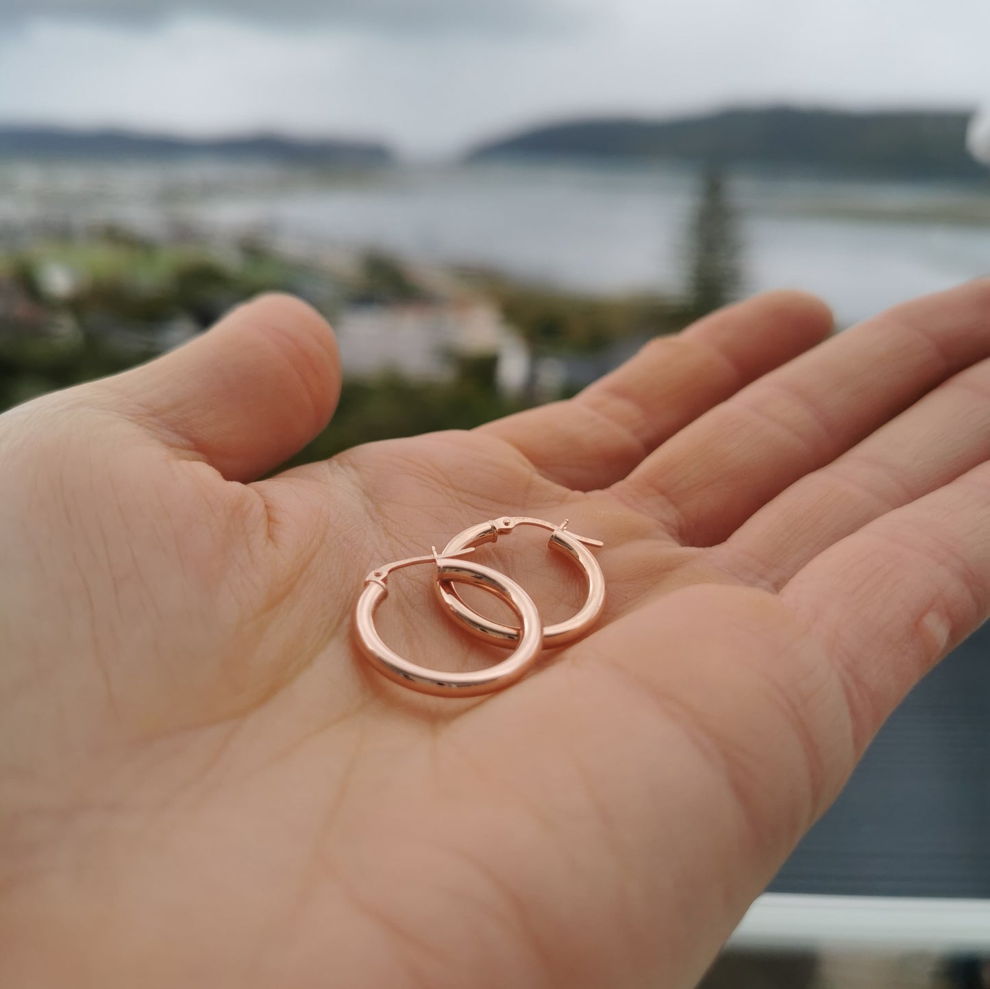 9ct Gold Hoops