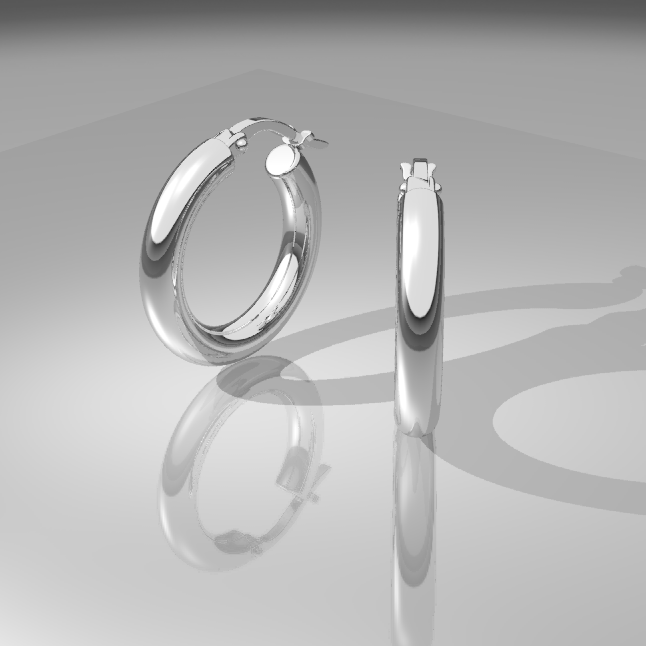 9ct Gold Hoops