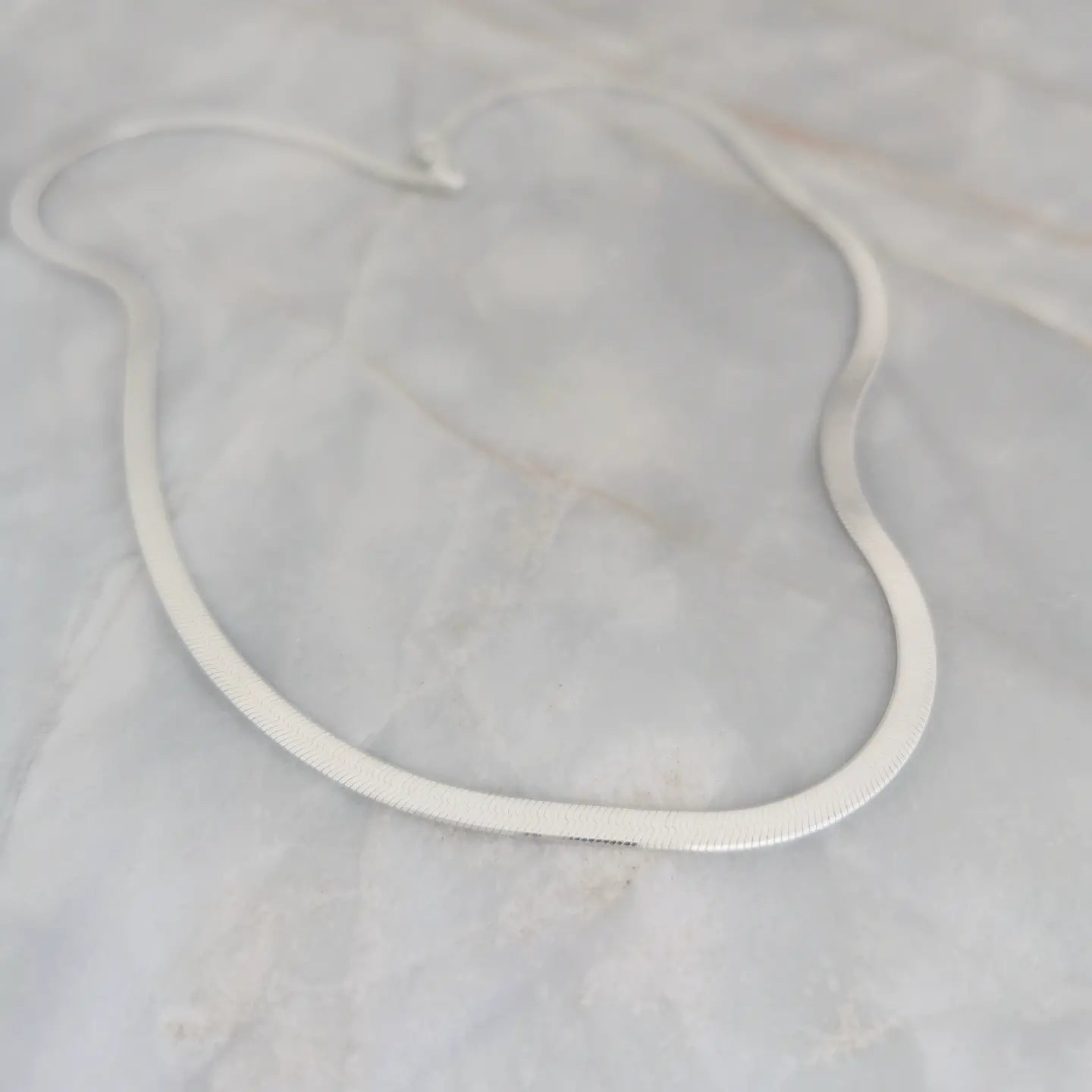 Silver Collar Necklace