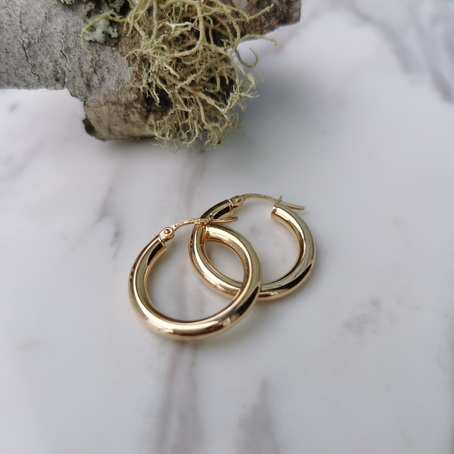 9ct Gold Hoops