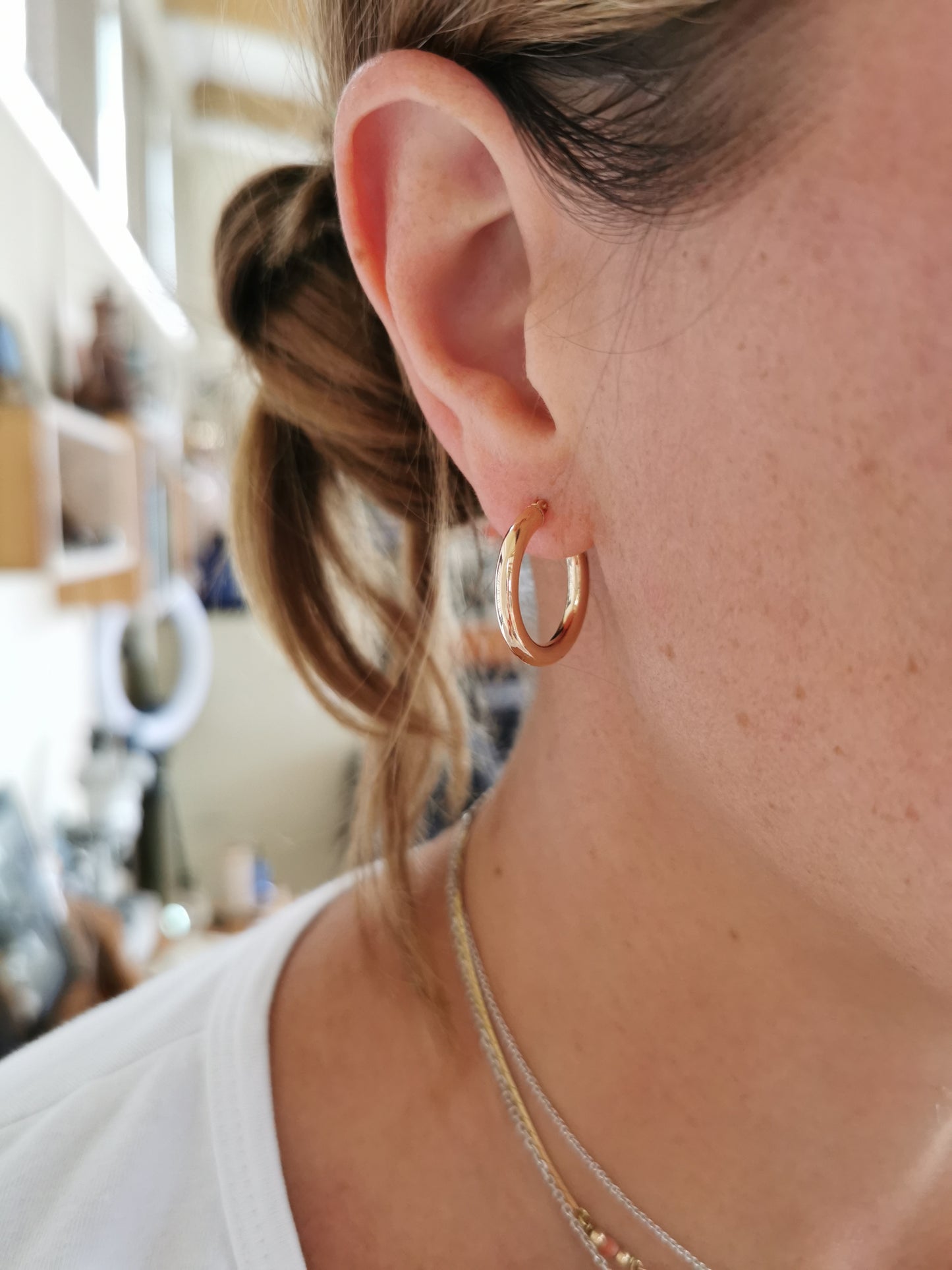 9ct Gold Hoops